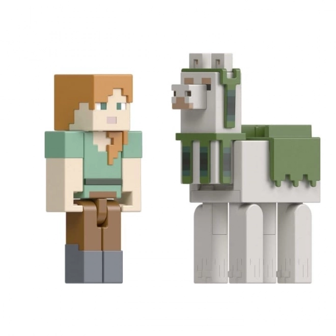 Minecraft figurice Alex i lama