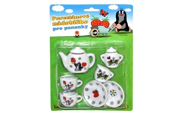 Čajni porcelanski set - Krtica