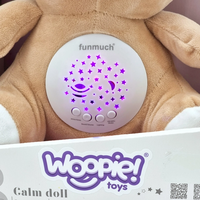 Woopie Baby smirujući plišanac s projektorom medvjedić 2u1
