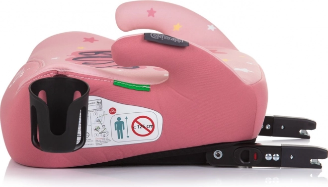 CHIPOLINO Podizač sjedala Wing i-Size 125-150cm Isofix, Ružičasti Mini BOSS