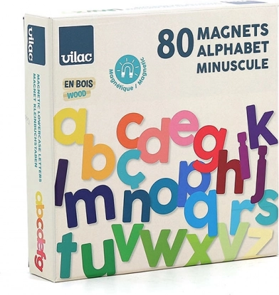 Vilac Drvena Magnetična Abeceda Mala Slova