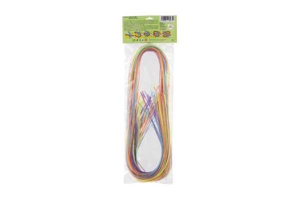Pletenje šarenih bužirki - 100cm 35 komada