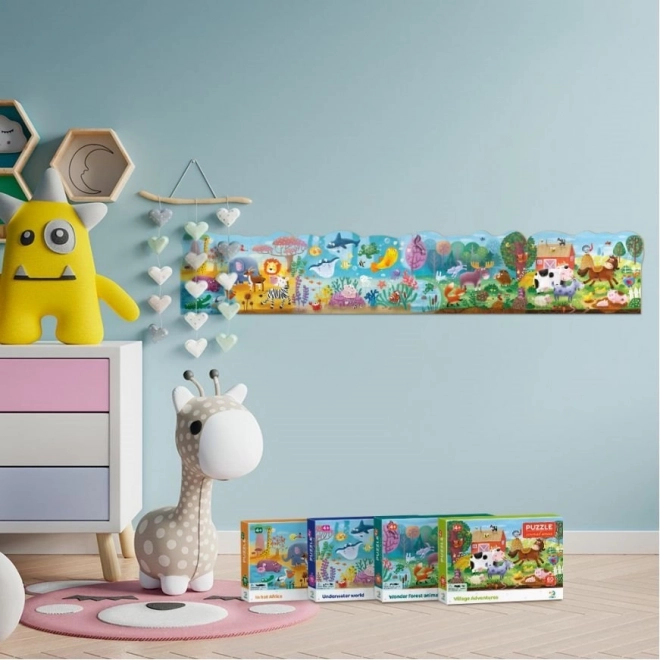 DODO Puzzle Životinje: Podvodni svijet 60 komada