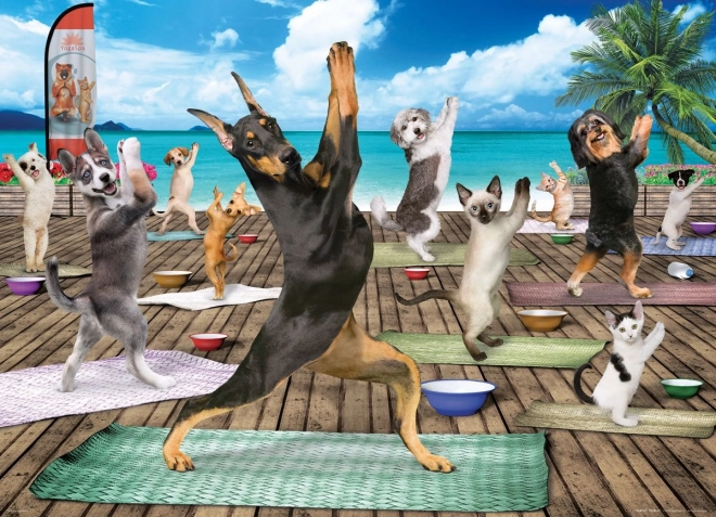 Puzzle Joga u toplicama XL 500 dijelova