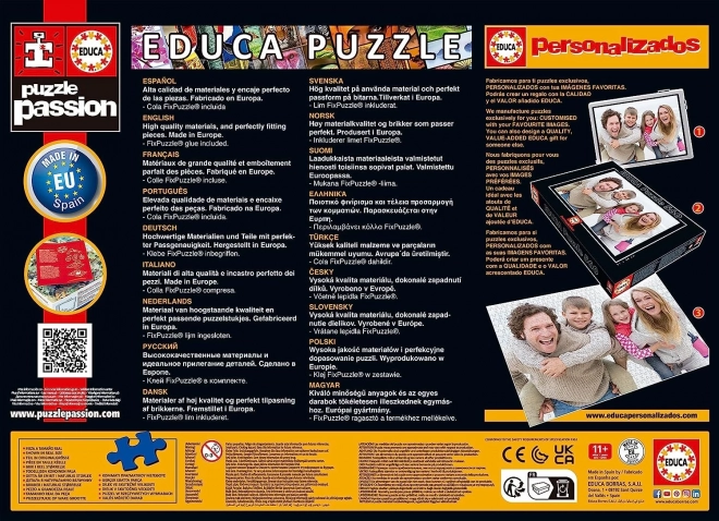 EDUCA Puzzle Stitch 2x500 dijelova