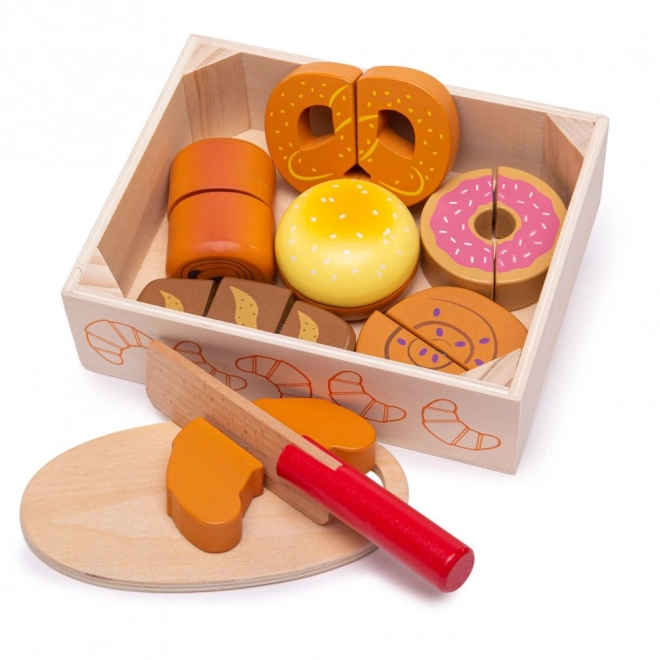 Bigjigs Toys Izrezujuće pecivo u kutiji