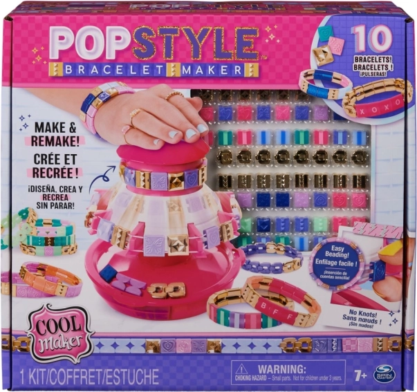 set za izradu narukvica cool maker popstyle