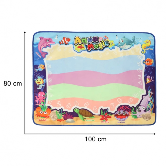 Podloga za slikanje vodom XXL 100x80cm