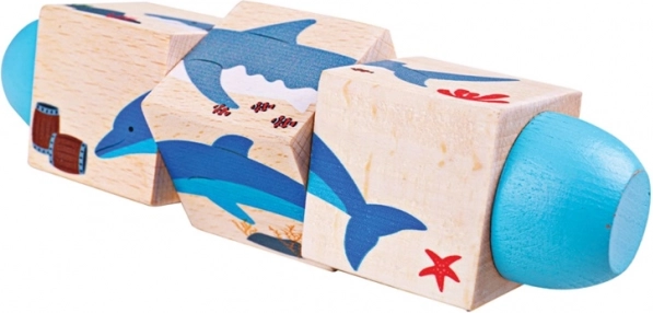 Bigjigs Toys motorički valjak – život u moru
