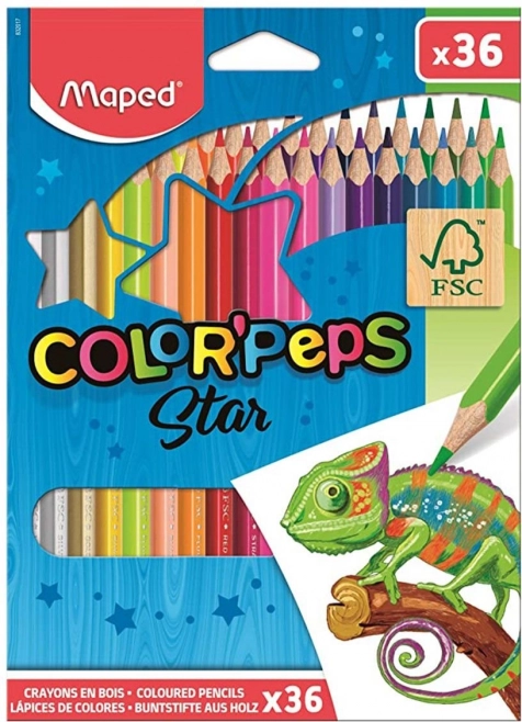 Kredice MAPED Color'Peps, 36 kom