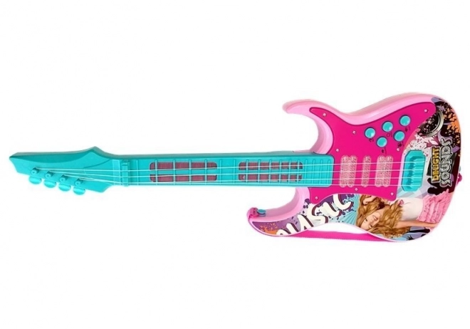 Gitara s mikrofonom Karaoke set