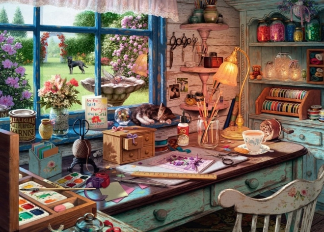 RAVENSBURGER Puzzle Obrtnička radionica 1000 dijelova