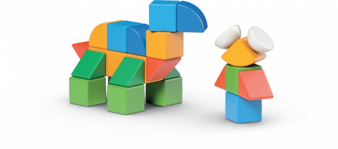 GEOMAG Magnetne kocke Magicube Shapes - Svijet 32 dijela