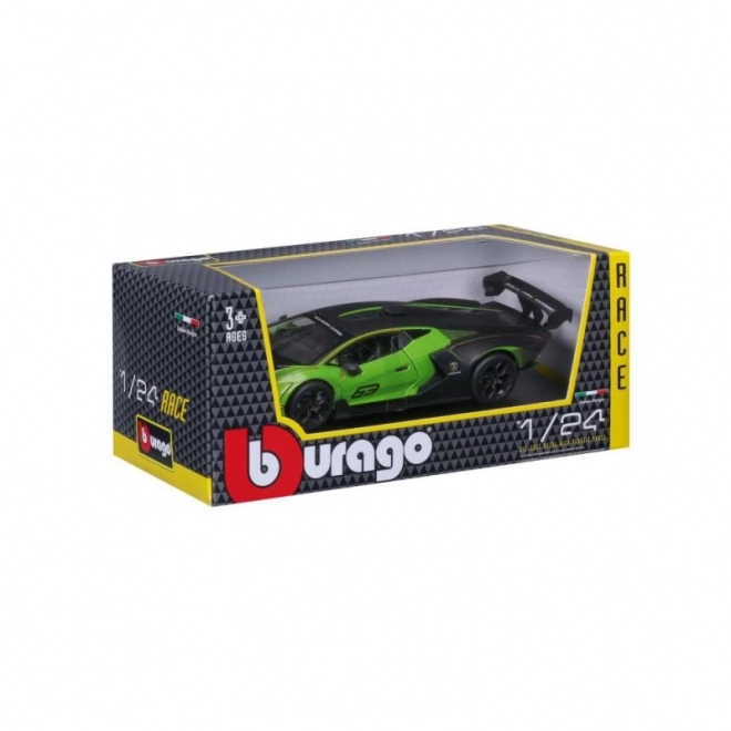 Bburago 1:24 Utrka Lamborghini Essenza SCV12 – Zeleno