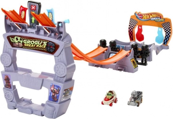 Hot Wheels RacerVerse Star Wars Grogu’s Great Race trkaća staza