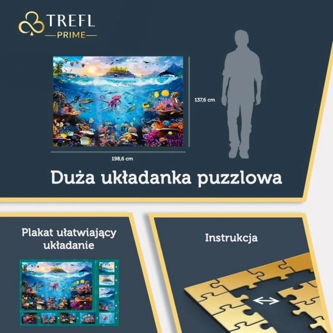 TREFL Puzzle UFT Zaroni u podmorski raj 13500 dijelova