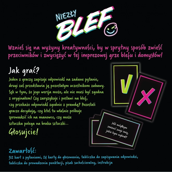 Niezły Blef igra od Trefl
