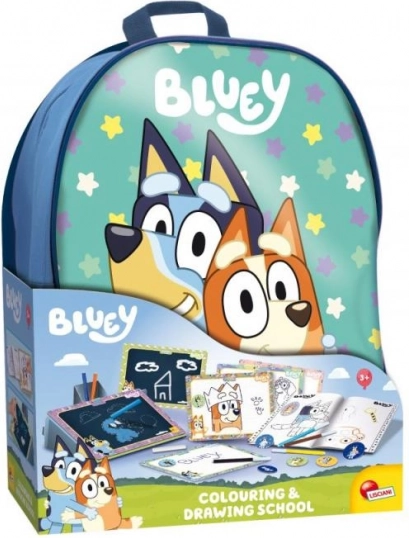Bluey škola crtanja u ruksaku