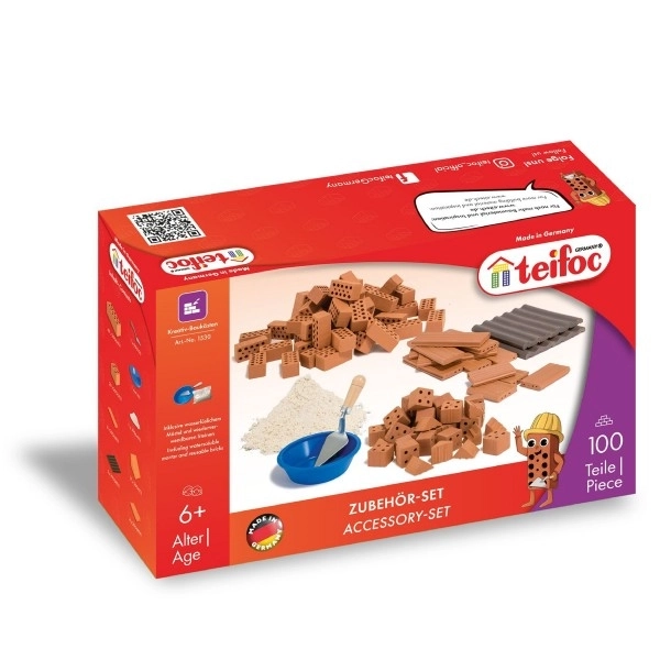 Građevinski set Teifoc set ciglica II