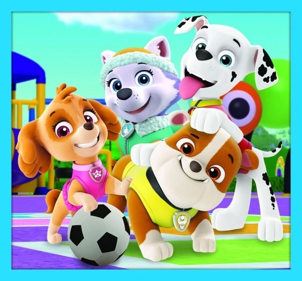 Puzzle Paw Patrol Psići u ophodnji 10u1 Pouzdan tim u kutiji 40x27x6cm