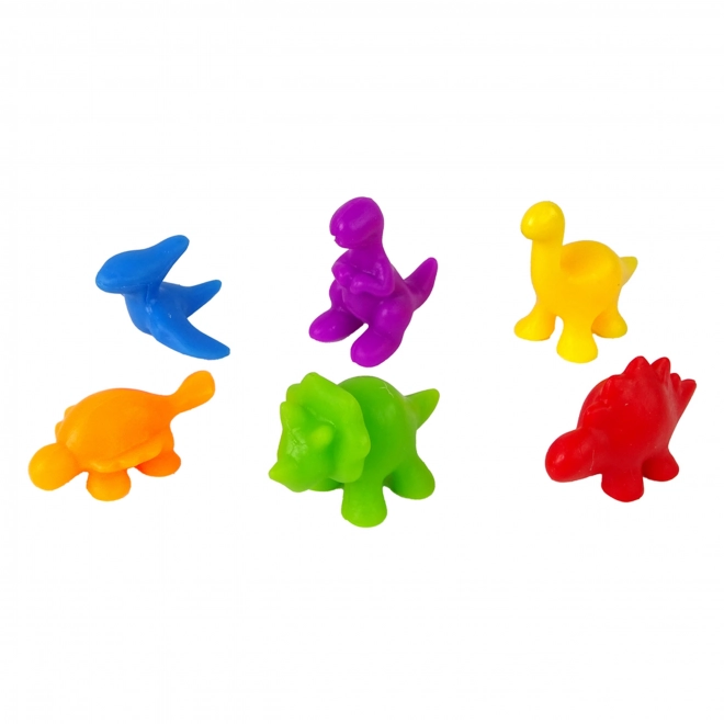 WOOPIE Edukativni Set Učenje Brojanja Montessori Dino Puzzle 95 kom