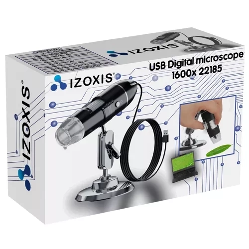 Digitalni USB mikroskop 1600x Izoxis