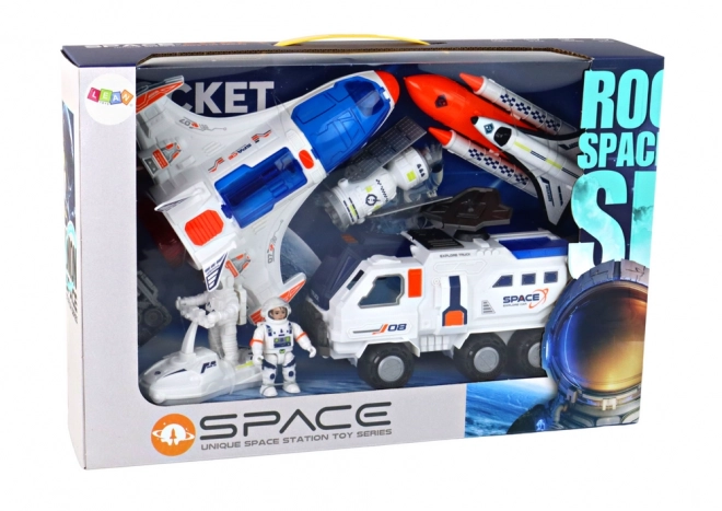 Svemirska misija Raketa Svemirski brodovi Svemirska vozila Set 7 elemenata