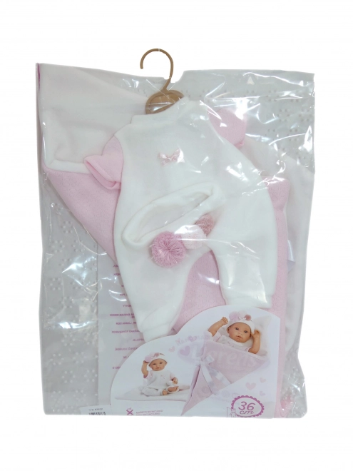 Llorens M636-32 odjeća za lutku beba NEW BORN veličine 35-36 cm