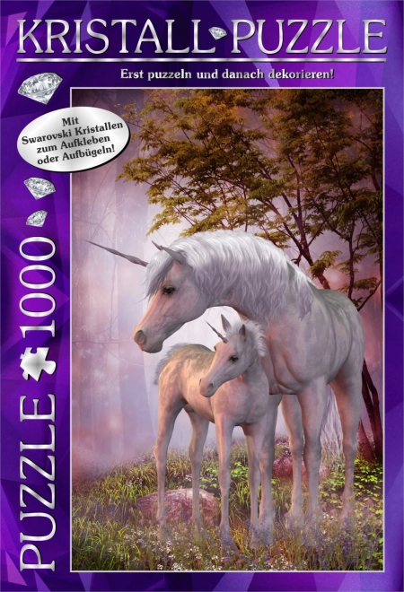 Puzzle s draguljima Swarovski Moj san svijeta 1000 dijelova