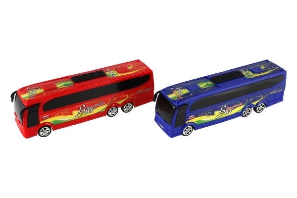 Plastični autobus 25cm na inerciju u kutiji