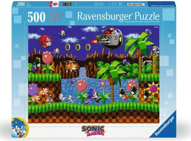 Slagalica Jež Sonic 500 dijelova