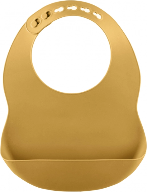 Silikonska podbradak, Mustard Yellow