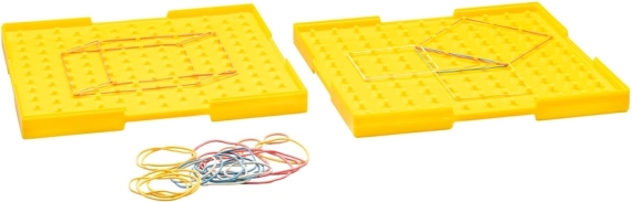 Wissner velika obostrana geometrijska ploča žuta
