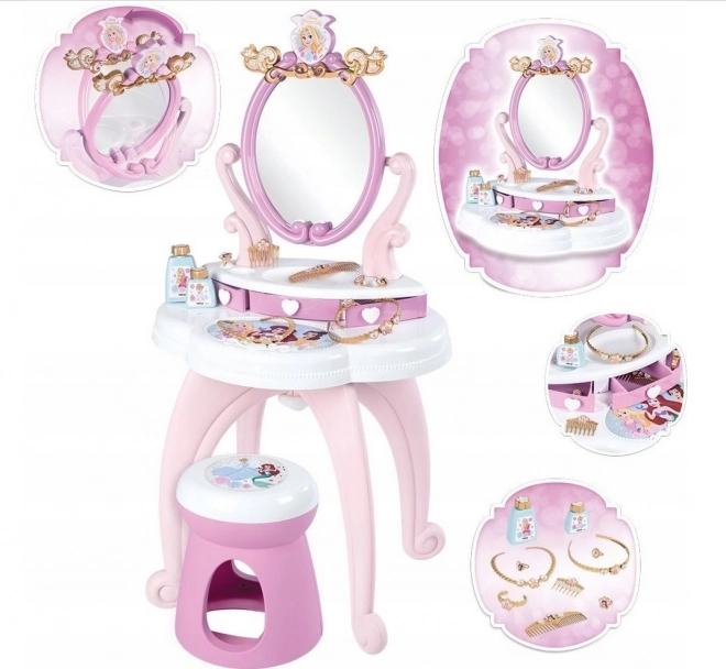 SMOBY Toaletni stolić 2u1 Disney Princeze