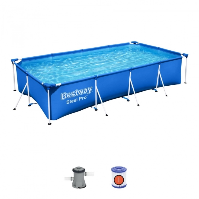 Bazenski okvir Bestway Steel Pro 400 x 211 x 81 cm