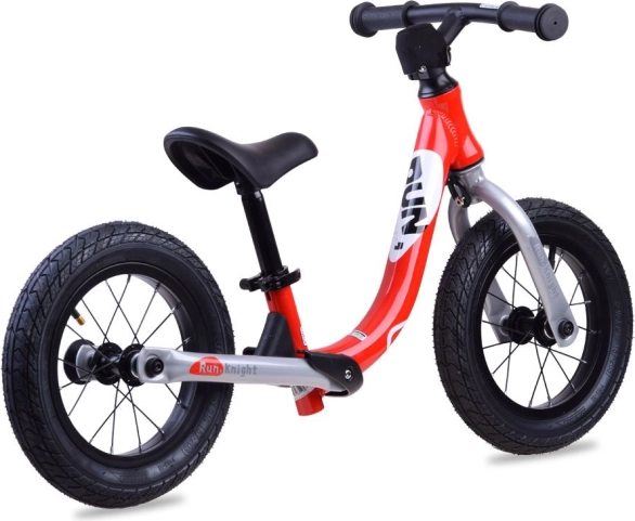 Guralica RoyalBaby Run Little Knight 12" s napuhujućim kotačima – Crvena