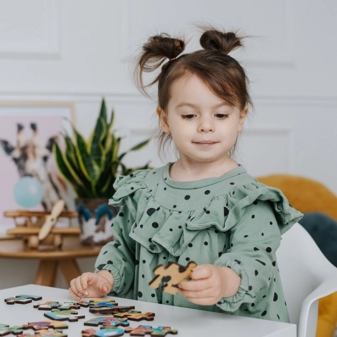 TREFL Drvene puzzle Bing: Upoznajte Binga 24 dijela