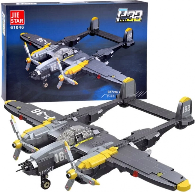 Tehnička građevna set Stihaći zrakoplov P-38 Lightning