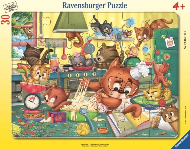 Ravensburger puzzle Mačja ludnica 30 dijelova