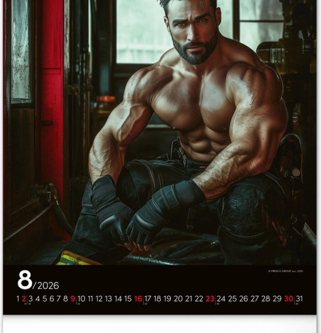 Zidni kalendar Vatrogasci Dreamy 2026