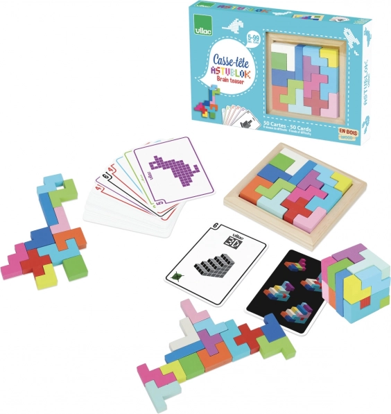 Zagonetke Vilac Tangram od drva