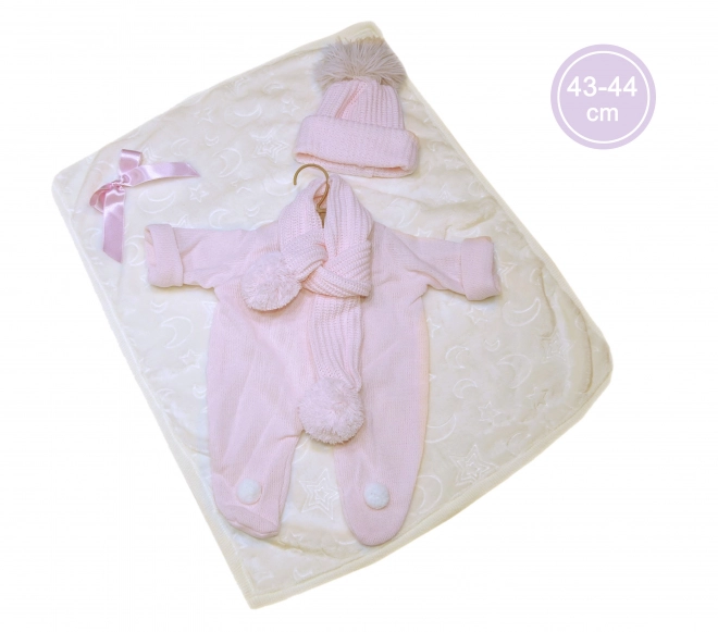 Llorens M843-16 odjeća za lutku bebu NEW BORN veličine 43-44 cm