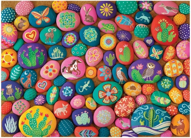 Puzzle Oslikano kamenje Jugozapada COBBLE HILL 1000 dijelova