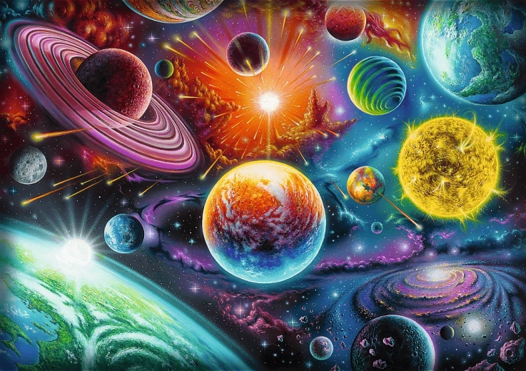 Puzzle od 1000 dijelova – svemirska avantura TREFL DreamScapes
