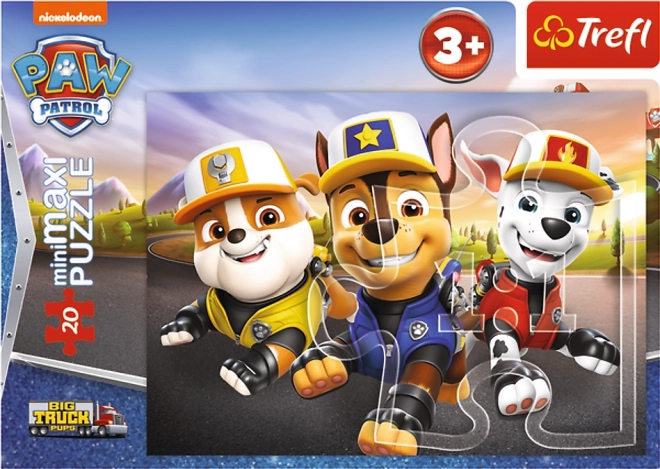 TREFL Puzzle Psići u ophodnji: Štenci 20 dijelova
