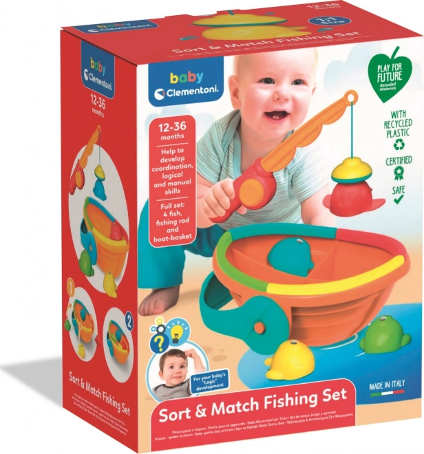 CLEMENTONI BABY Šareno pecanje (Igra za budućnost)