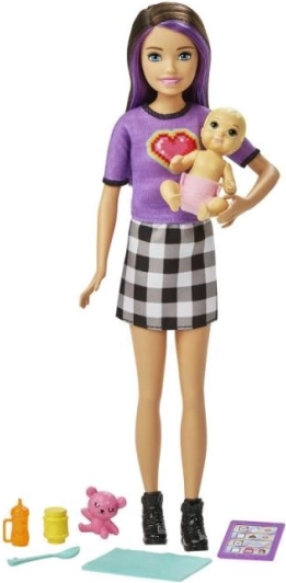 Barbie dadilja s bebom i dodacima