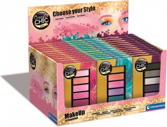 Paleta sjenila za oči CRAZY CHIC za djecu