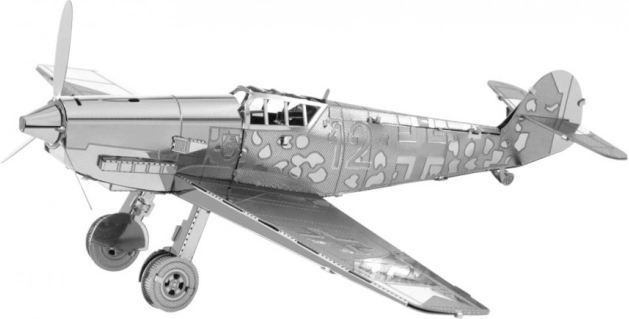 3D metalna slagalica Avion Messerschmitt BF-109