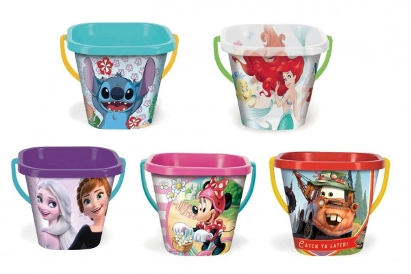 Kanta kvadratna Disney 2L plast razni uzorci 19x17cm Wader